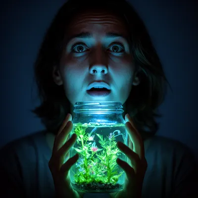 Bioluminescent Portrait