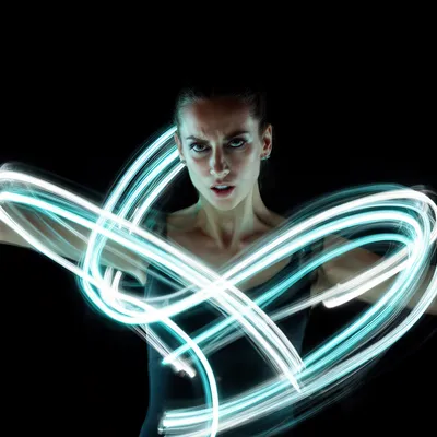 Neon Glow Dancer