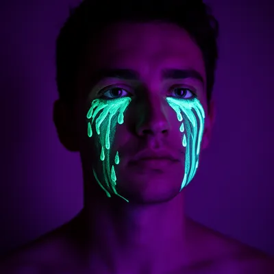 Neon Glow Tears