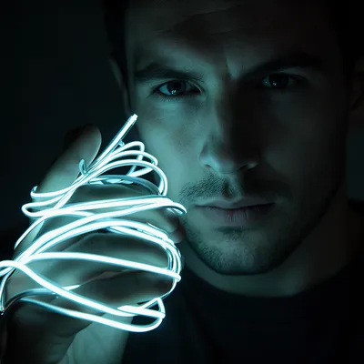 Neon Glow Tech Avatar