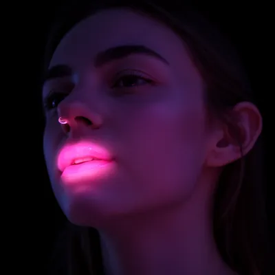 Neon Glow Woman