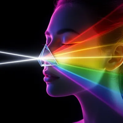 Prism Light Portrait
