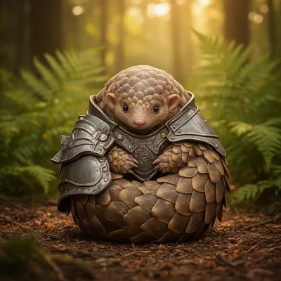 Armored Pangolin Knight