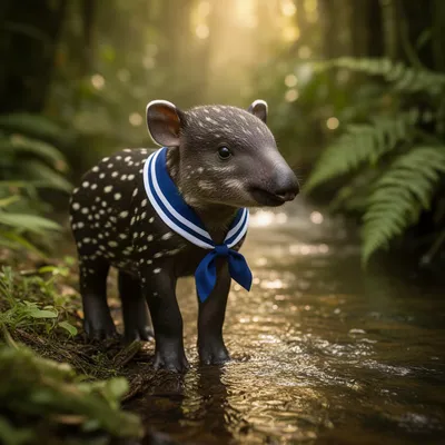 Baby Tapir Sailor