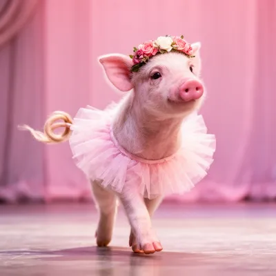 Ballerina Piglet