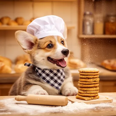 Chef Corgi Cutie