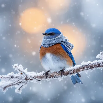 Cozy Bluebird