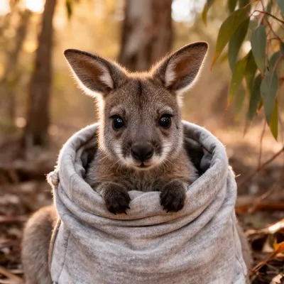 Cozy Wallaby Joey