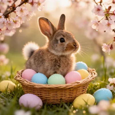 Spring Bunny Basket