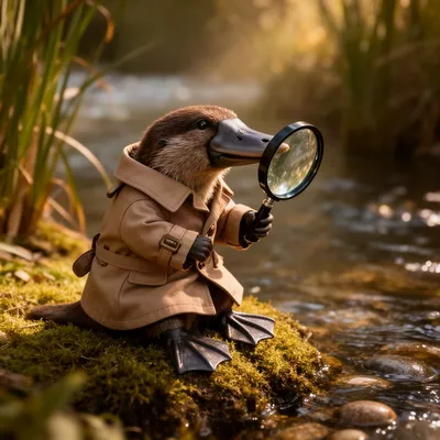 Detective Platypus