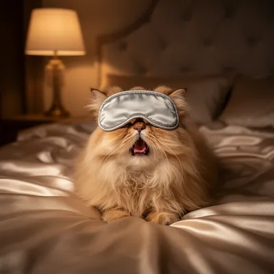 Sleepy Persian Cat Avatar