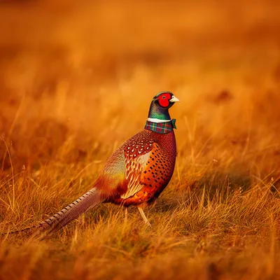 Highland Pheasant Portrait