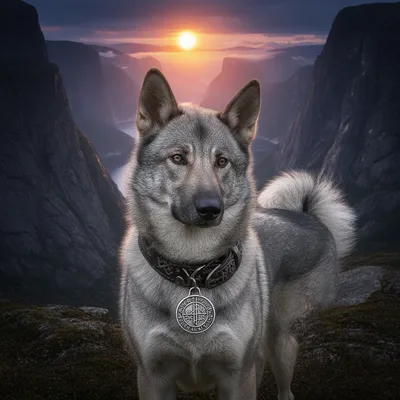 Nordic Elkhound Companion
