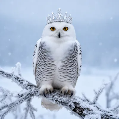 Regal Snowy Owl