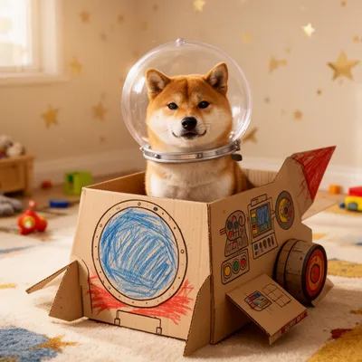 Cosmic Shiba Adventurer