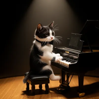 Piano Cat Performer