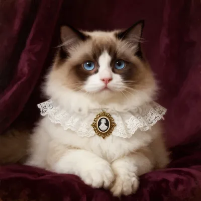Victorian Ragdoll Cat