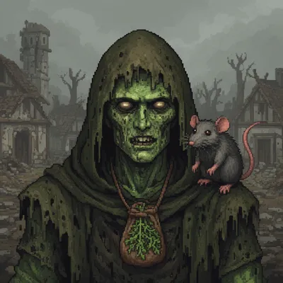 Medieval Plague Bearer