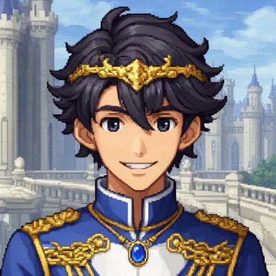 Pixel Art Royal Prince