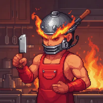 Pixel Battle Chef Avatar