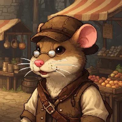 Pixel Ratfolk Merchant