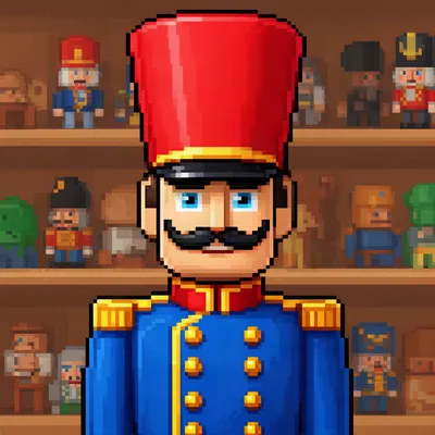 Pixel Toy Soldier Avatar