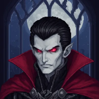 Pixel Vampire Lord