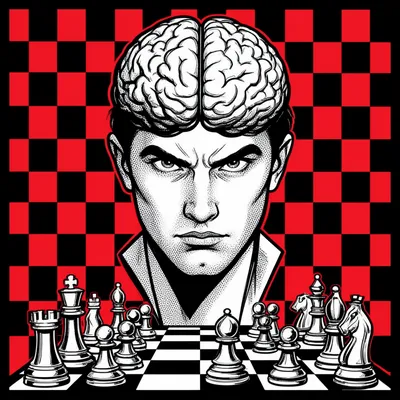 Chess Master Pop Art Avatar