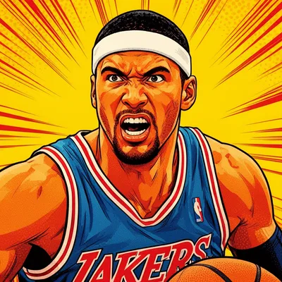 Pop Art Hoops Hero