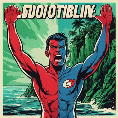 Cliff Dive Pop Art Avatar