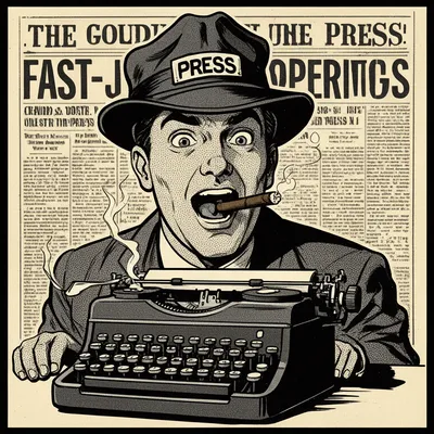 Pop Art Journalist Avatar