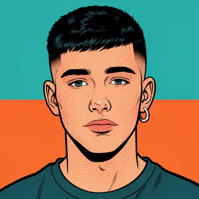 Pop Art Teenage Boy Avatar