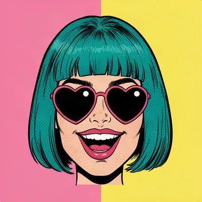 Pop Art Woman Avatar
