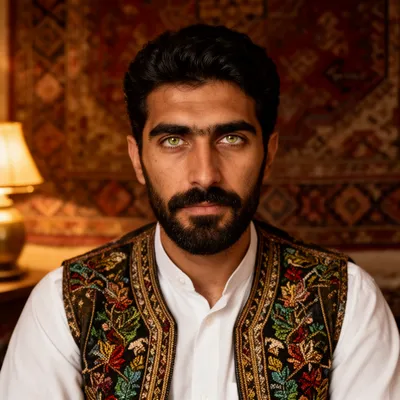 Afghan Man Realistic Avatar