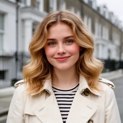 Blonde London Woman