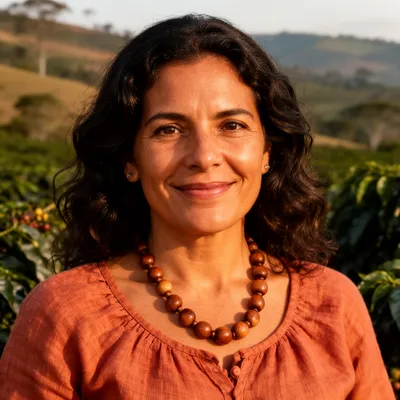 Warm Colombian Woman Avatar