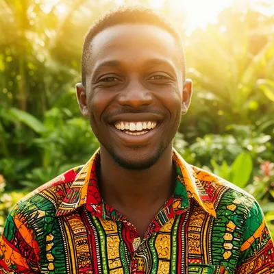 Bright Congolese Smile