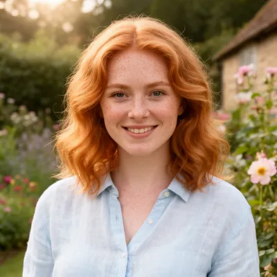 English Garden Girl