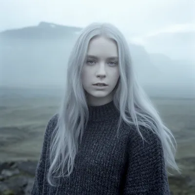 Ethereal Icelandic Woman
