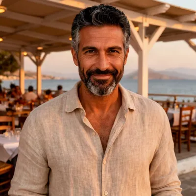 Greek Island Gentleman