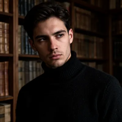 Intellectual Hungarian Scholar