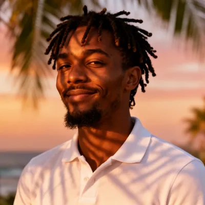 Jamaican Tropical Sunset Avatar