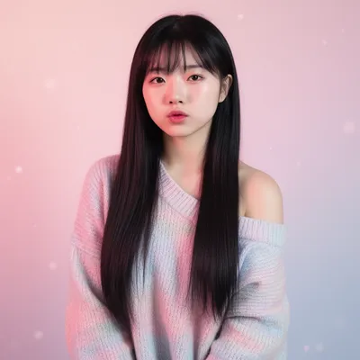 Kawaii Korean Studio Portrait
