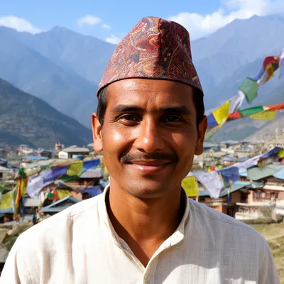 Nepalese Mountain Man Avatar
