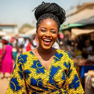 Nigerian Market Woman Avatar