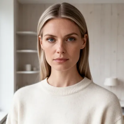Nordic Minimalist Woman