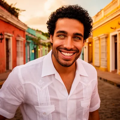 Tropical Caribbean Man