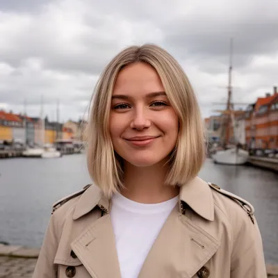 Scandinavian Harbor Portrait