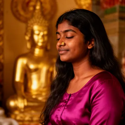 Sri Lankan Temple Devotion