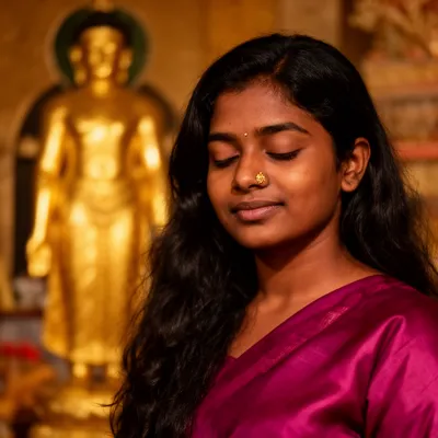 Sri Lankan Temple Portrait